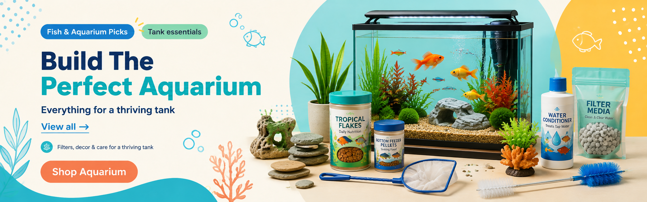 Build The Perfect Aquarium — Filters, decor & care for a thriving tank