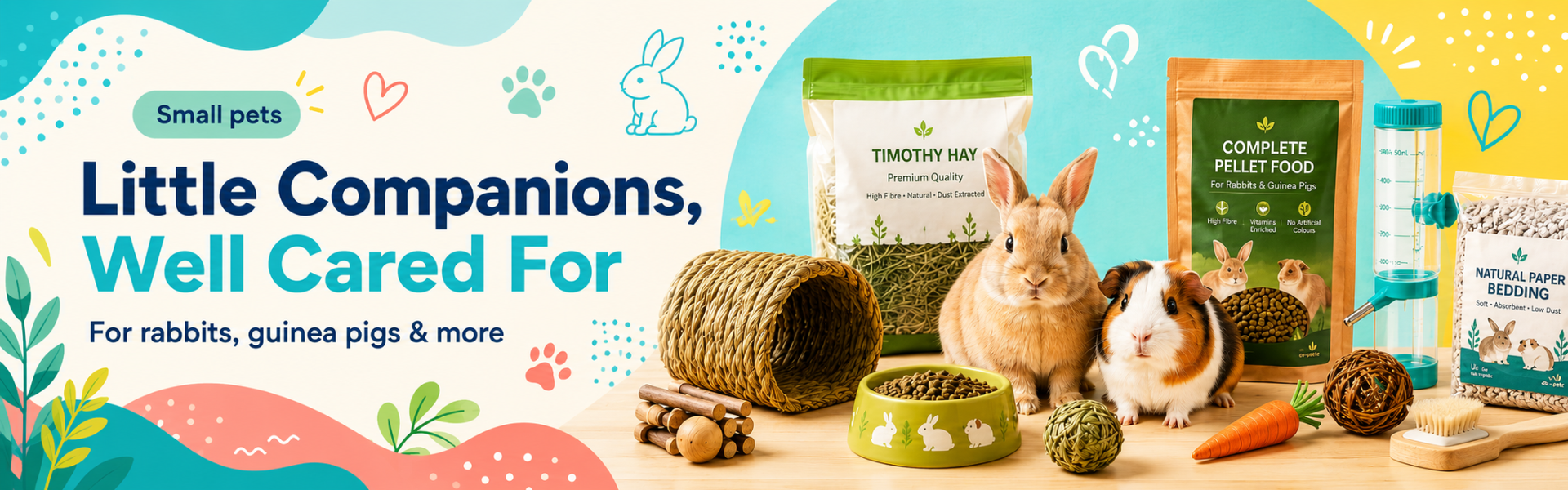 Little Companions, Well Cared For — For rabbits, guinea pigs & more