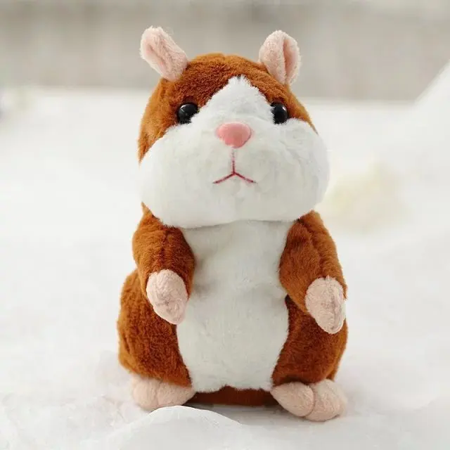 Promotion 15cm Lovely Talking Hamster Speak Talk Sound Record Repeat Stuffed Plush Animal Kawaii 10000004192655