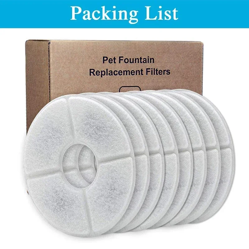 Replacement Activated Carbon Filter For Cat Water Drinking Fountain Replaced Filters Flower For Pet 1005001424415372