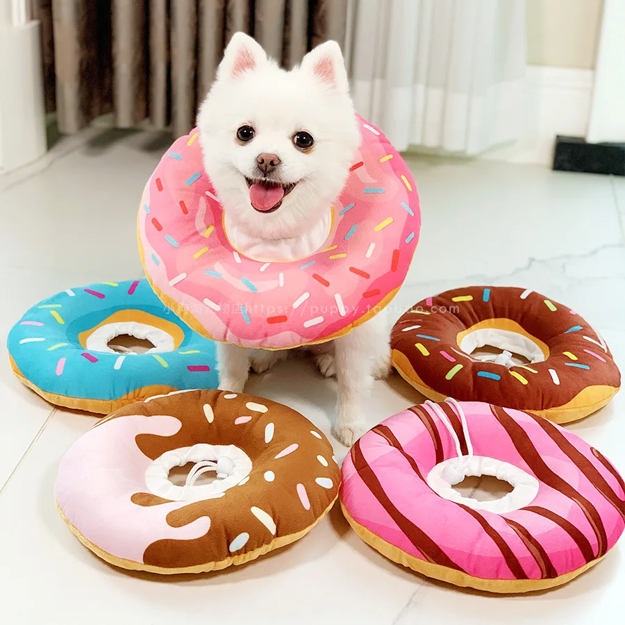 Pet Dog Cat Collar Adjustable E-Collar Wound Healing Soft Cone Smart Cone Prevent Bite Elizabeth 1005001581602994