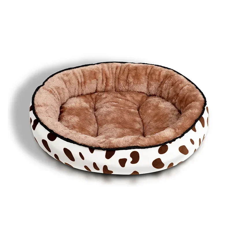 Round Dog Beds Sleeping Mat Soft Warm Kennel Bed Cushion for Small Medium Large Dog House Pad Pet 1005001721644140