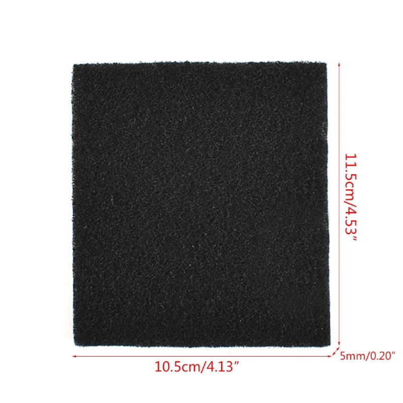 3 Pcs Activated Carbon Filter Cotton for Cat Litter Boxes Cleaner Replacement 1005001780672006