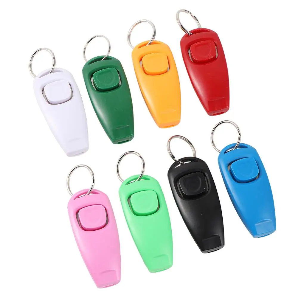 Pet Dog Whistle And Clicker Puppy Stop Barking Training Aid Tool Clicker Portable Trainer Pet 1005001894689493