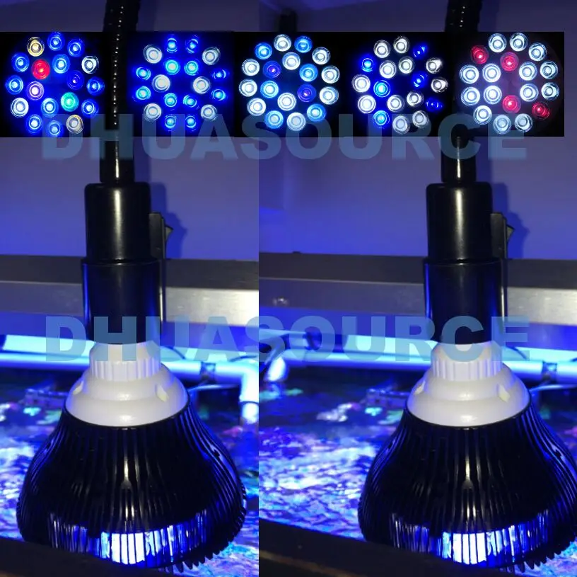 LED Aquarium Light for Saltwater, Plant Bulb, Marine Moral Reef, Sump Algae, Nano Tank, 50 W, 54W 1005002114549214