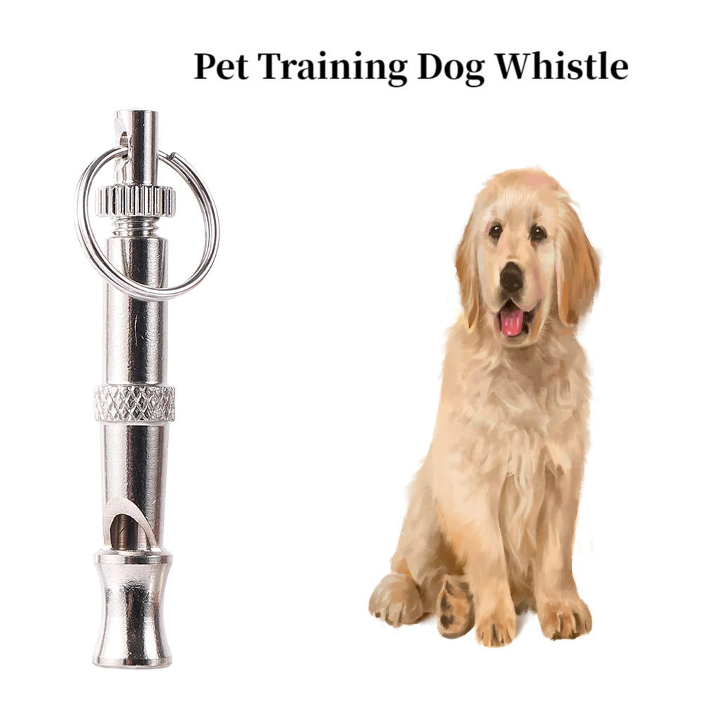 1PC Training Puppy Pet Dog Whistle Two-tone Ultrasonic Flute Stop Barking Ultrasonic Sound Repeller 1005002326205171