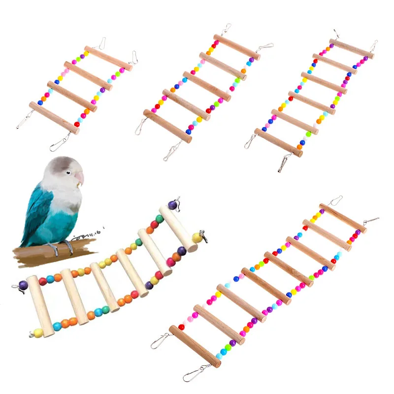 Parrots Ladders Pets Birds Climbing Toys for Parrots Game Bird Calopsita Parakeets Accessories 1005002332784865