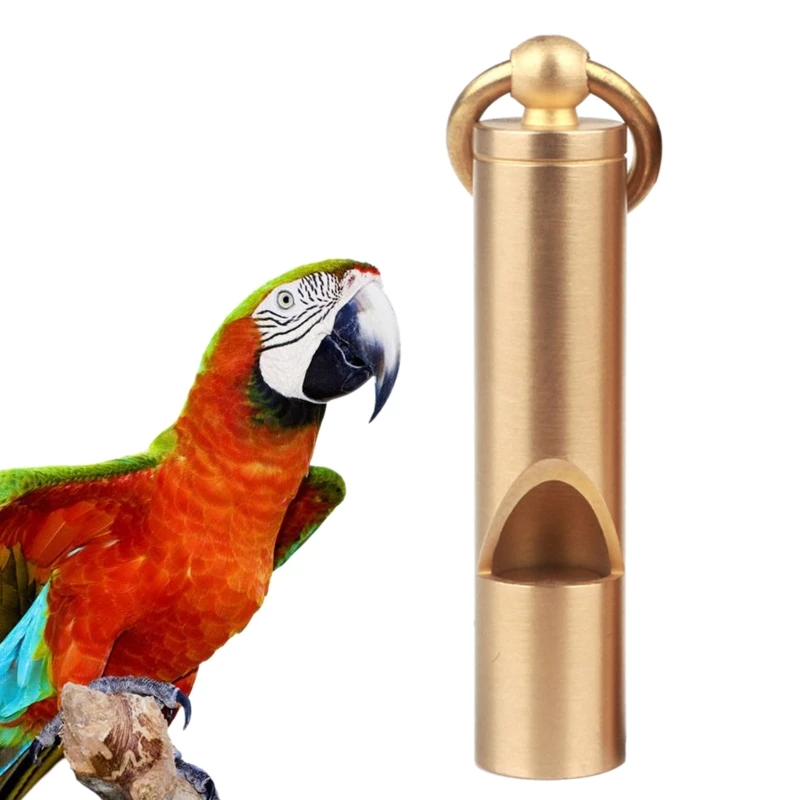 Parrot Bird Training Whistle Pigeon Training Whistle Sound Reflection Sonic Whistle Brass Outdoor 1005002353372113