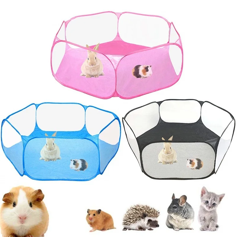 Pet Playpen Portable fashion Open Indoor / Outdoor Small Animal Cage Game Playground Fence for 1005002394193609