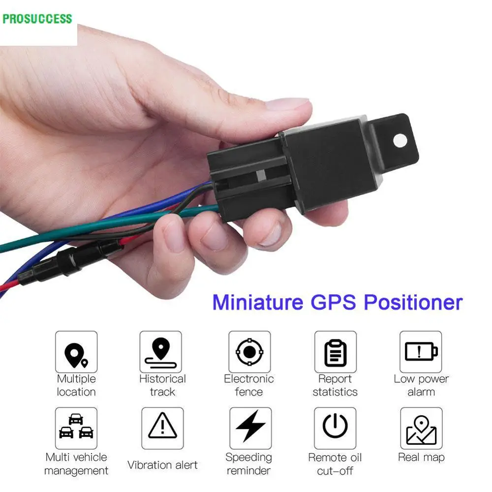Car GPS Tracker C13 Tracking Relay Device GSM Locator Remote Control Anti-theft Monitoring Cut off 1005002427165944