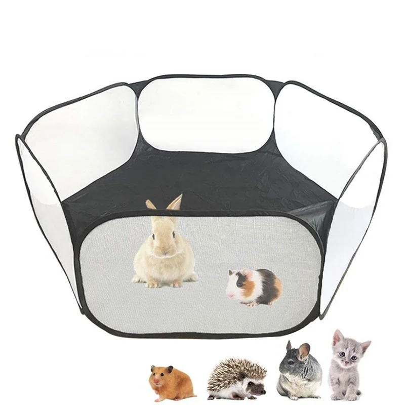 Portable Pet Cat Dog Cage Tent Playpen Folding Fence For Hamster Hedgehog Small Animals Breathable 1005002511265390