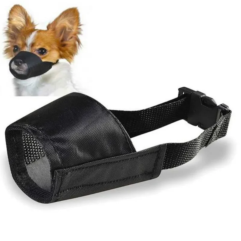 1PC Dog Training Product Pet Dog Adjustable Mask Mesh Breathable Small Large Dog Mouth Muzzle Anti 1005002630517298