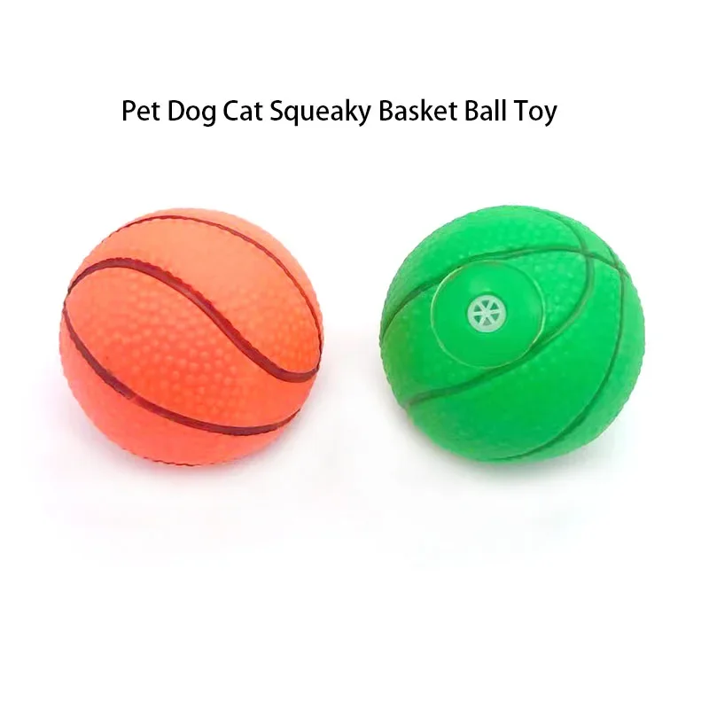 Squeaky Basket Ball Dog Toys Squeeze Sound Pet Cat Toy Dogs Toys for Small Medium Dogs Pet Toy 1005002702947967