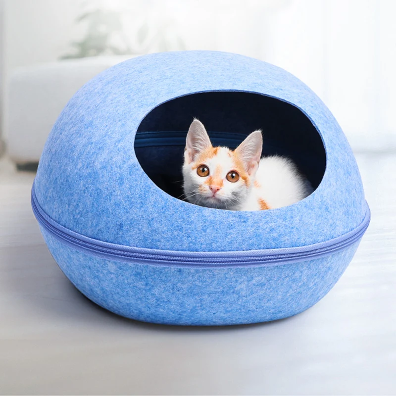 Cozy Cat Bed Home Removable Pet House for Cats Breathable Puppy Cat Kedi Malzemeleri Kattenmand 1005002716232454