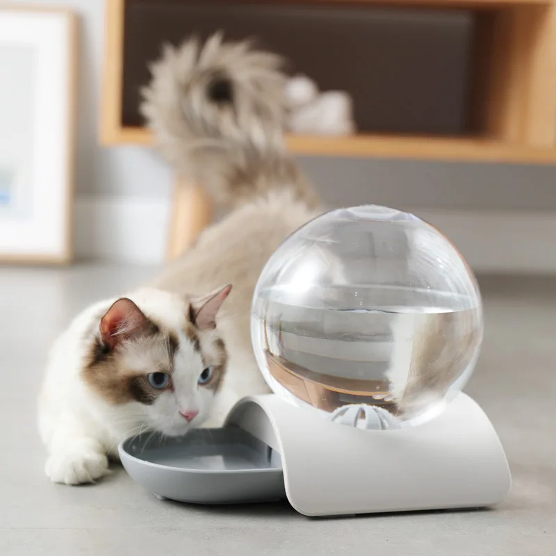 Pet Cat Bubble Automatic Water Feeder Fountain for Pet Water Dispenser Storage (2.8L) 1005002856112424