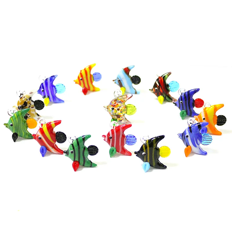 Aquarium Decoration Accessories Glass Tropical Fish Pendant Japanese Style Hanging Cute Sea Animal 1005003028461759