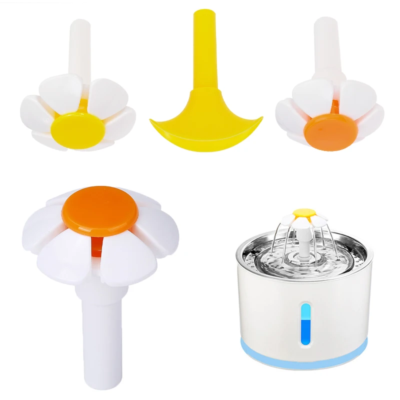 Cat Water Fountain Accessories Flower Water-tap Pet Dog Drinking Bowl Water Dispenser Feeder 1005003037173290