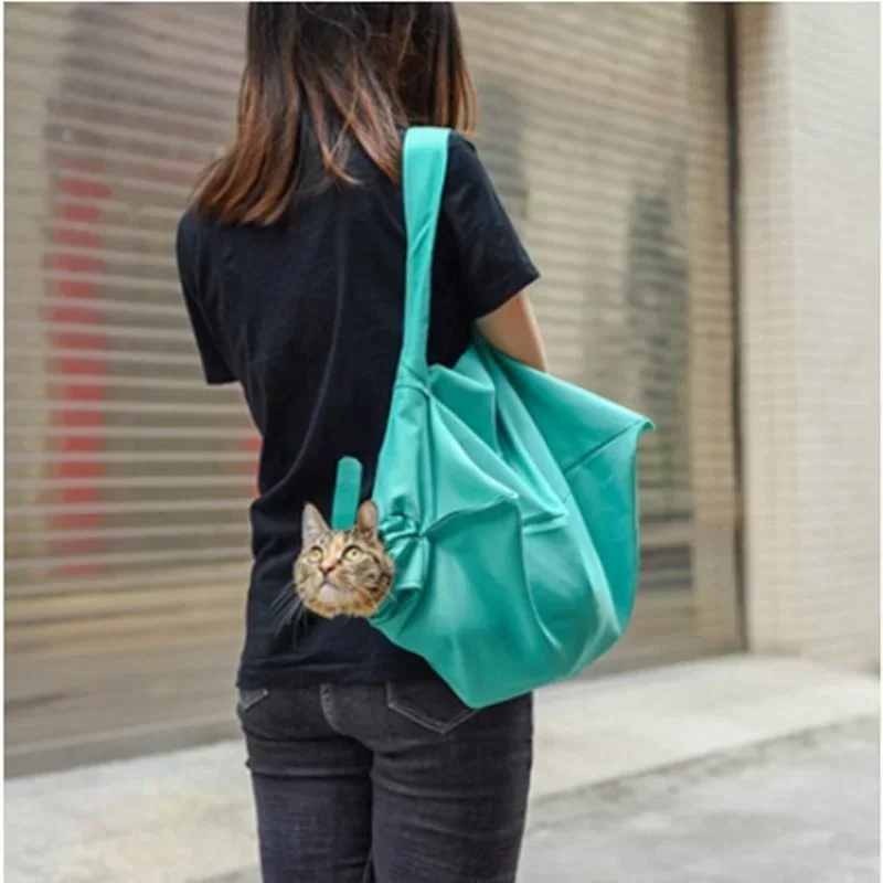 Cat Outing Travel Backpack Portable Adjustable One-shoulder Pet Messenger Bags Fashion Oxford 1005003039173110