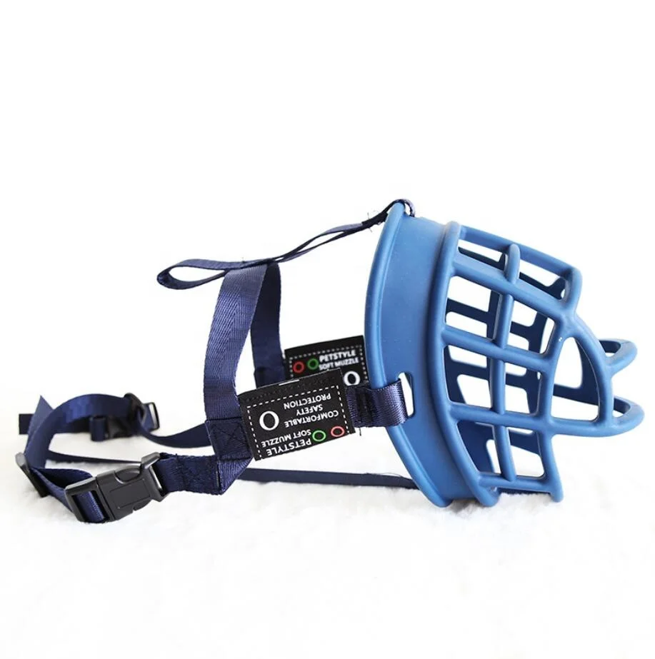 Petstyle Soft Silicone Dog Muzzle Basket, Prevent Biting, Chewing, Barking Device 1005003044464580
