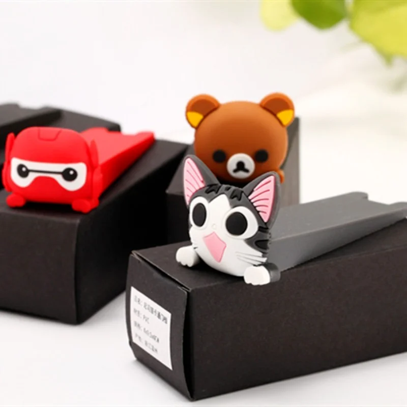 Door Stopper Cartoon Silicone Wedge Door Catcher Block Home Office Children Security Door Card Bear 1005003056486551