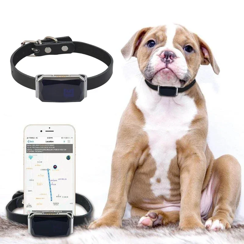 IP67 Waterproof Pet Collar Wifi Light GPS Tracker For Pets Dogs GPS Tracker Kids Personal Locator 1005003087612212