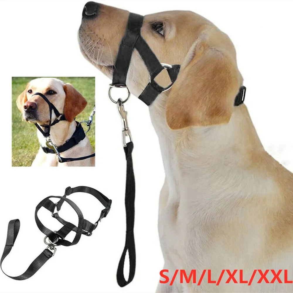Dogalter Dog Halter Halti Training Head Collar Gentle Leader Harness Nylon Pet Accessory No Pull 1005003153059520