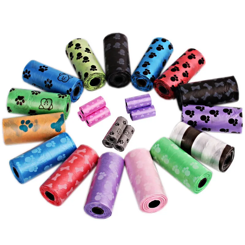 New Dog Poop Bag for Dog Pets Waste Garbage Bags Carrier Biodegradable Clean-up BagWaste Pick Up 1005003172607488