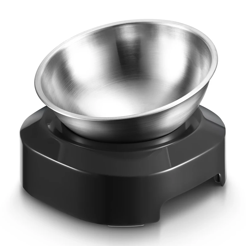 Elevated Cat Bowls 15 Tilted Cat Food and Water Bowls with Stainless Steel Pet Feeding Bowls for 1005003173752979