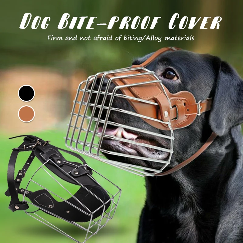 Pet Dog Muzzle Breathable Basket Large Dogs Stop Biting Barking Chewing For German Shepherd 1005003303199238