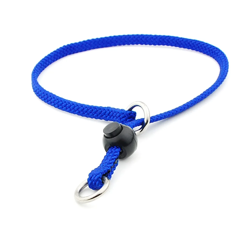 Dog Pinch Collar Pet Adjustable Knitting Nylon Collar with Control Buckle Necklace for Small Medium 1005003353975020