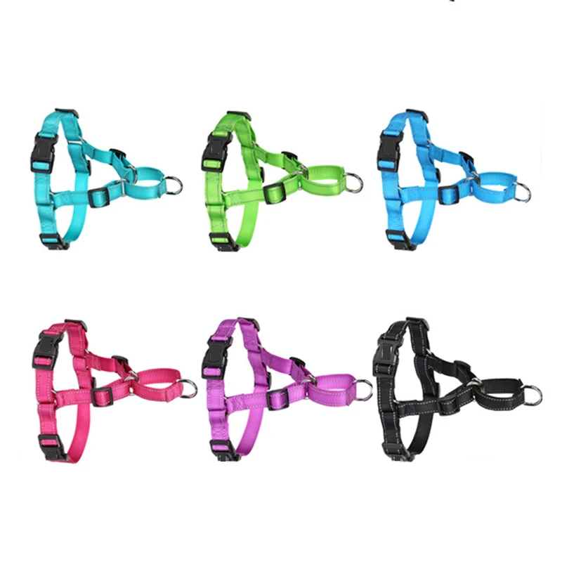 Easy Walk Harness Dog Chest Harness No-pull Nylon Front Pull Dog Harness Pug Adjustable Reflective 1005003441017646
