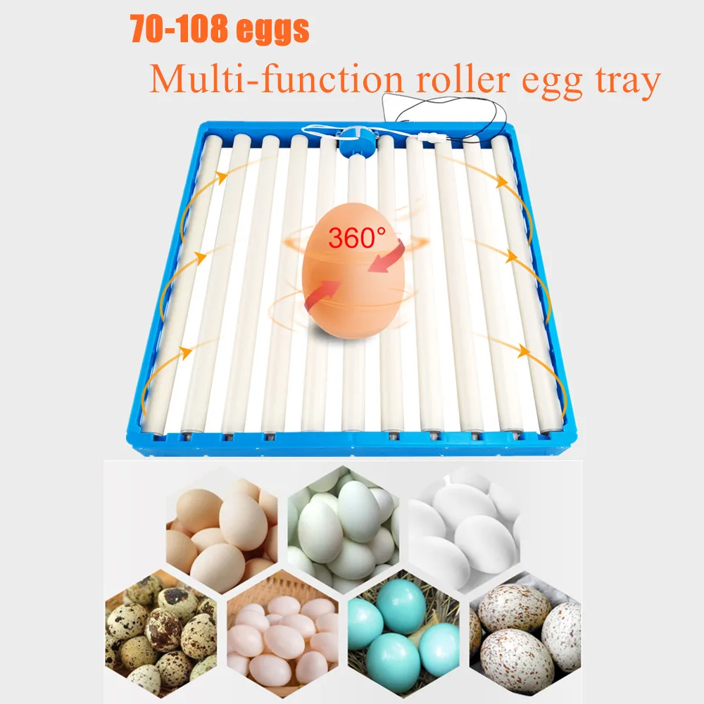 360° Automatic Rotary Egg Tray Eggs Incubator Accessories Turner Roller Pattern Farm Incubation 1005003479389662
