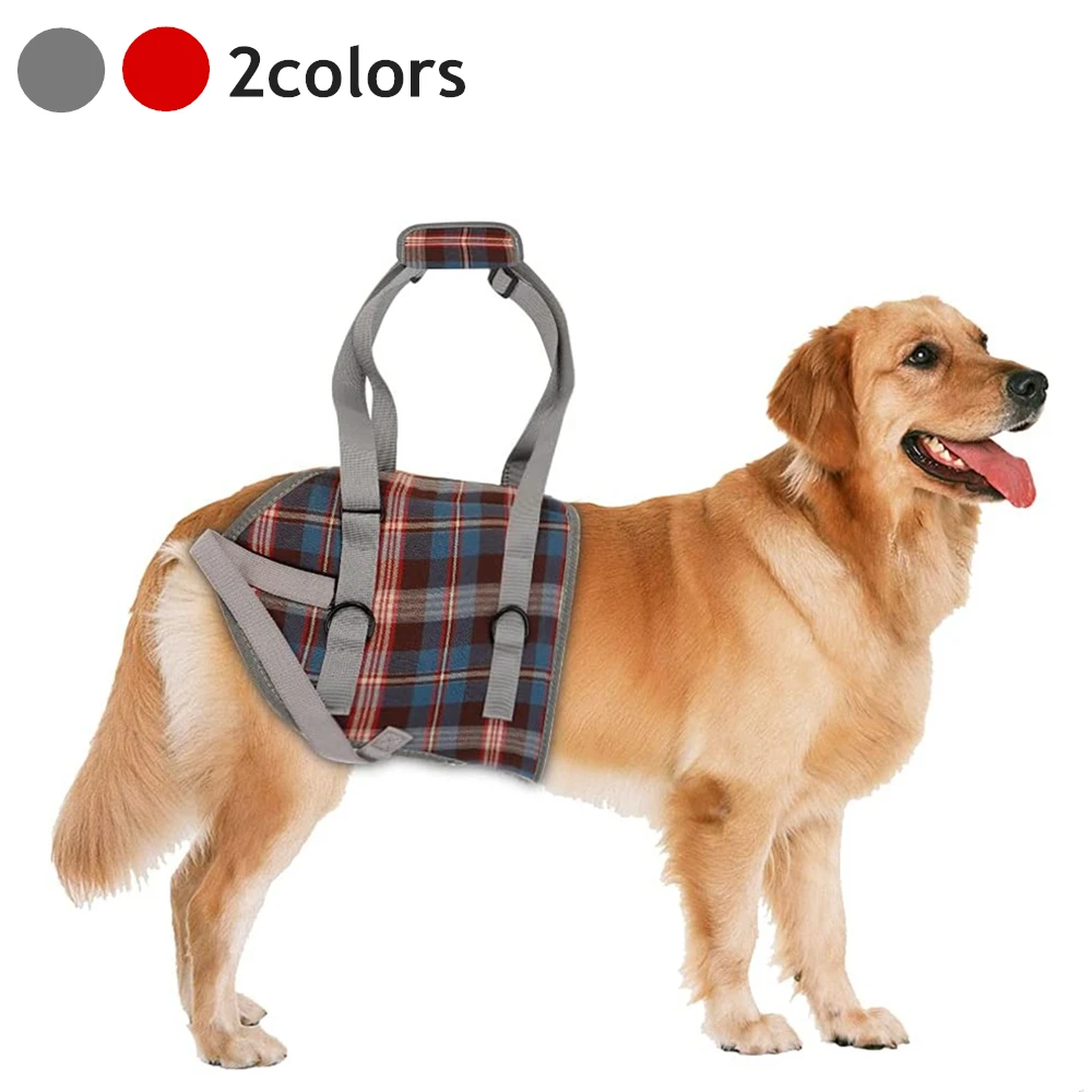 Dog Support Harness For Back & Front Legs Lift Rehabilitation Adjustable Portable for Help Weak 1005003626309221
