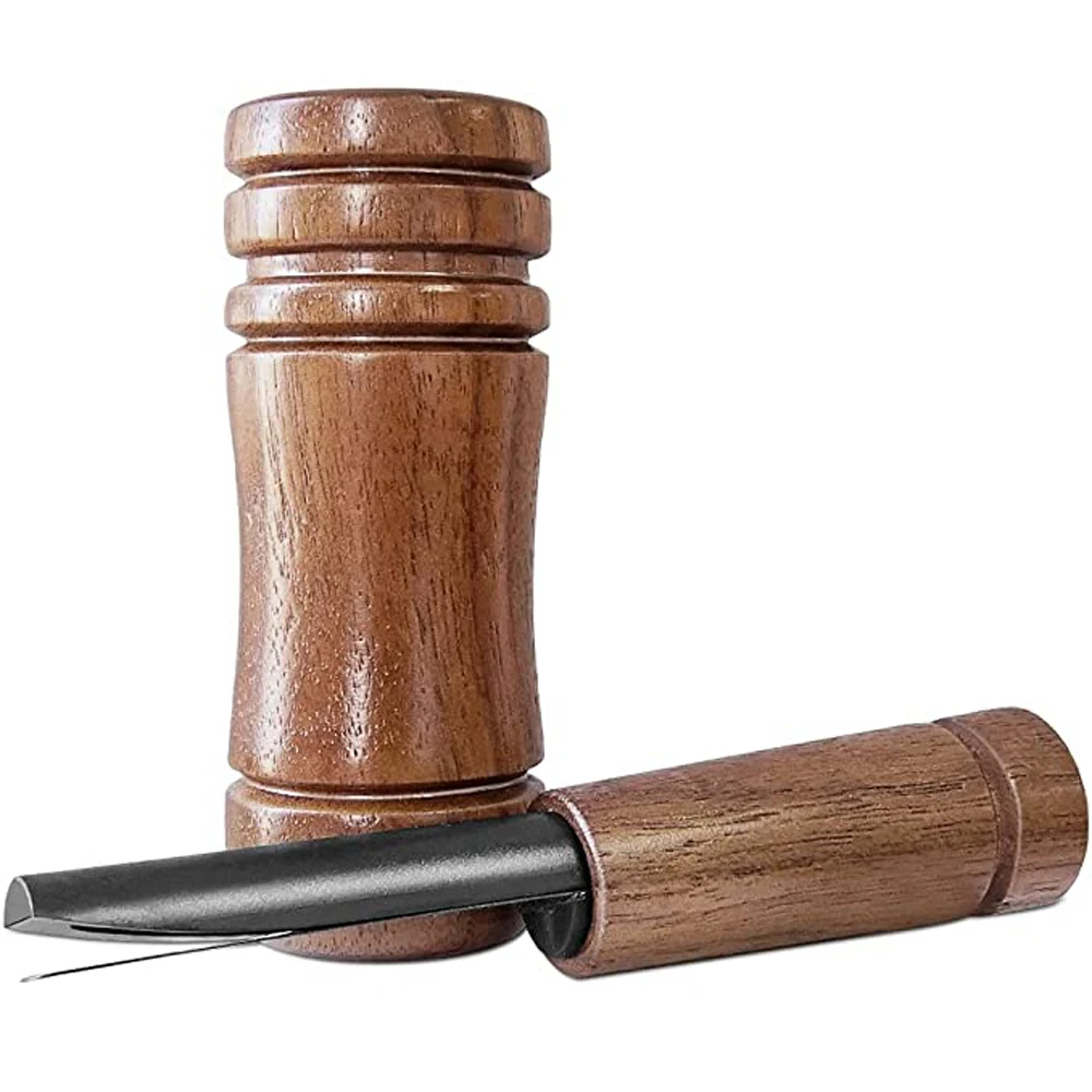 Outdoor Hunting Whistle Decoy Imitate Pheasant Duck Call Voice Call Bird Goose Voice Trap Brown Oak 1005003686511091