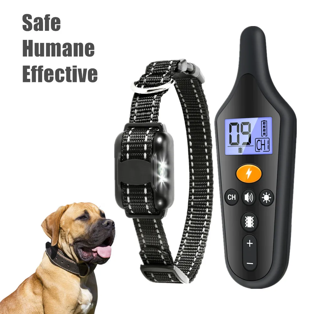 Shock Collar For Dogs Dog Electric Training Collar With Remote For Small Medium Large Dogs With Beep 1005003707114583