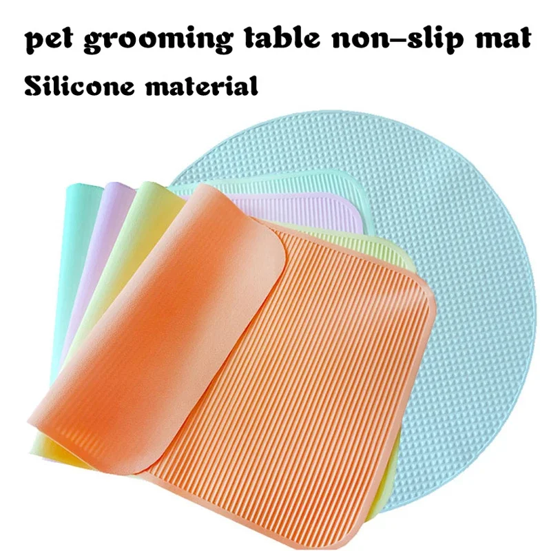 pet grooming table Non-slip mat pet race Pet Grooming Tools Silicone durable and odorless no hair 1005003823173497