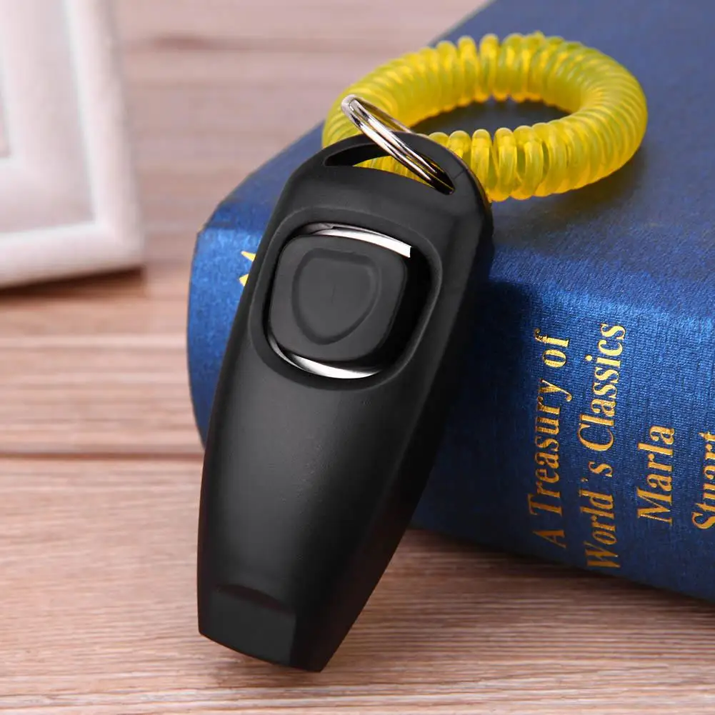 Pet Clicker Dog Training Whistle Pet Dog Cat Training Sound Pet Dog Trainer Assistive Guide With 1005003888055231