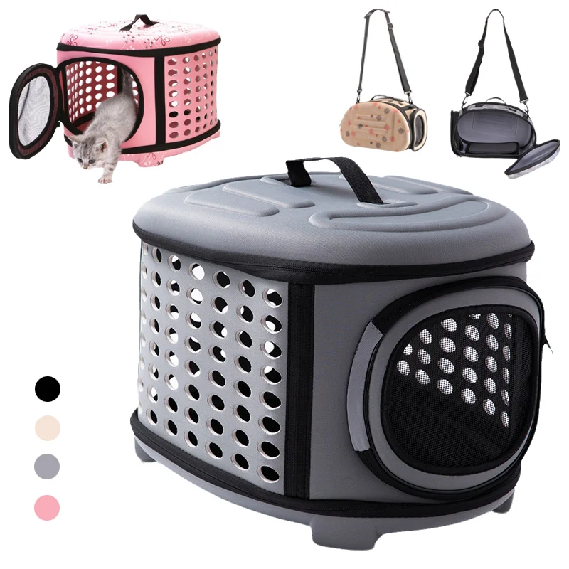 Cat Puppy Carrier Backpack Fashion Breathable 4 Colors Pet Single Shoulder Bags for Cats Small Dogs 1005004013333902