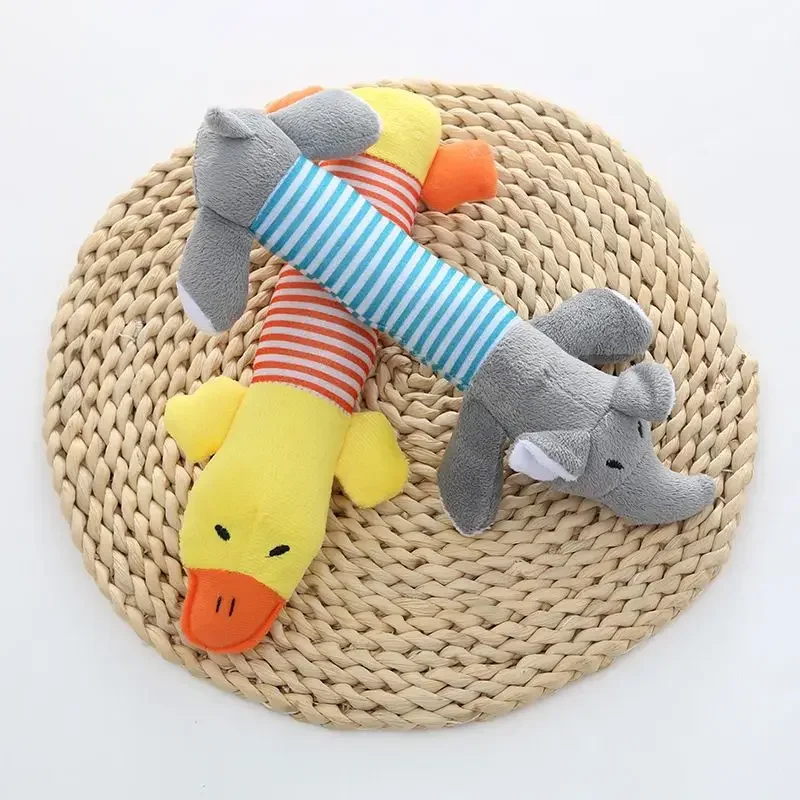 2022 New Dog Toy for Small Dogs Cat Plush Squeak Stuffed Toys Fleece Durable Chewing Cute Soft Toy 1005004059796988