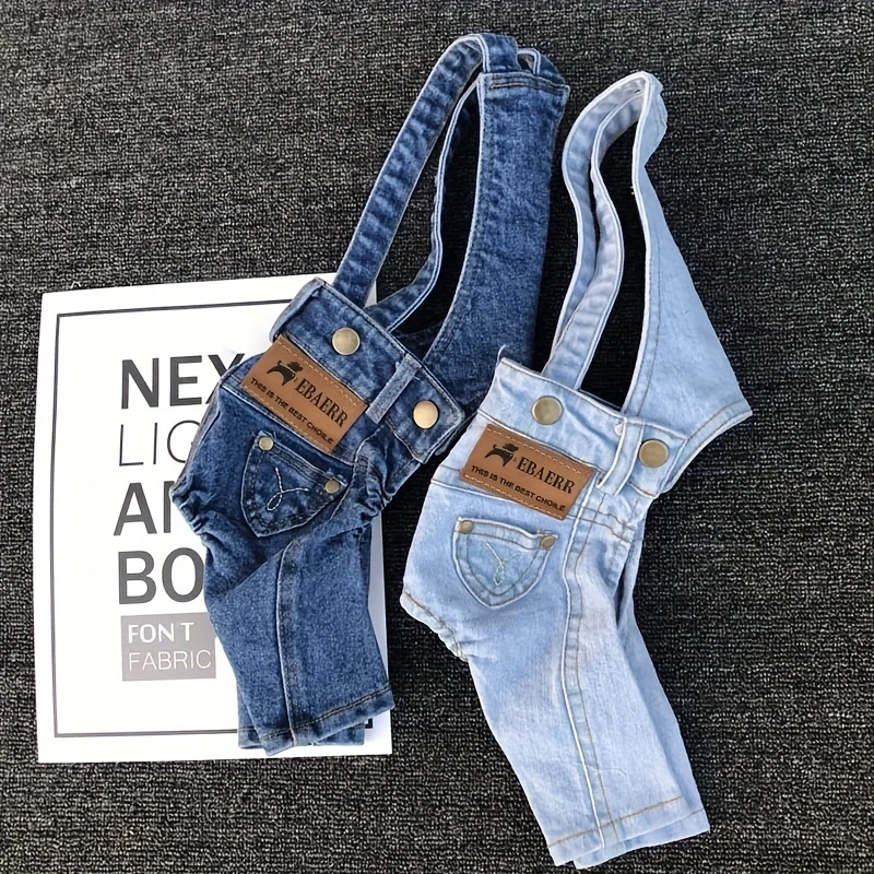 Denim Dog Clothes Jeans Pet Dogs Clothing For Small Medium Dog Costume Chihuahua Clothes For Dogs 1005004077376493