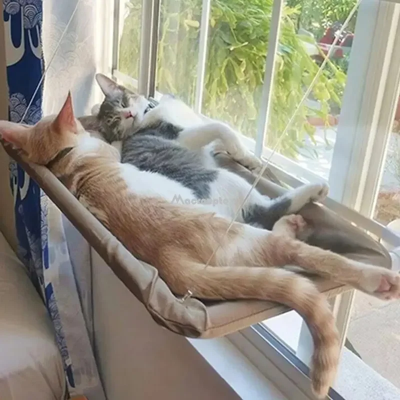 Hanging Cat Bed Pet Cat Hammock Aerial Cats Bed House Kitten Climbing Frame Sunny Window Seat Nest 1005004078484159