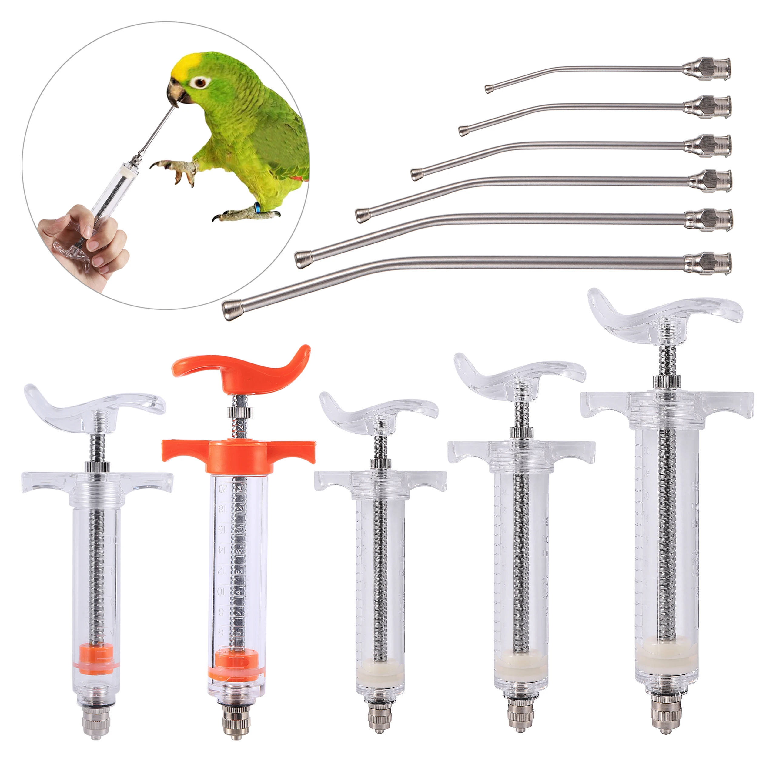 Pet Pigeon Parrot Bird Feeding Syringe Manual Feeding Chick Rearing Gavage Syringe Manual Feeding 1005004089524852