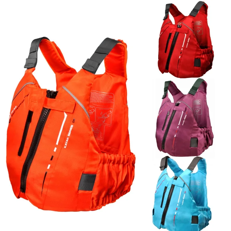 Adult Life Jacket Adjustable Multi Pocket Life jacket Buoyancy Safe Sailing Kayak Canoeing Fly 1005004219788403