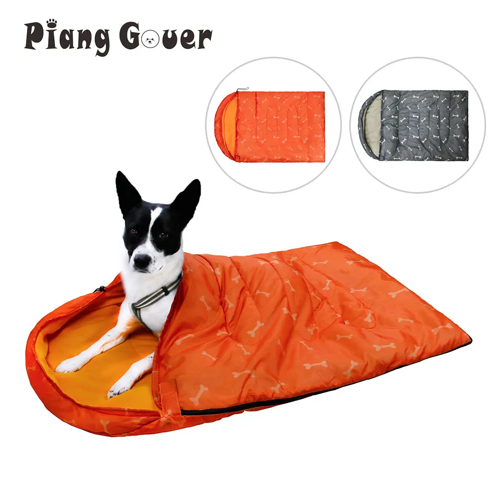 Dog Sleeping Bag Bone Pet Sleep Mat Outdoor Camping Warm Kennel Pad Dog Bed Blanket 1005004246313259