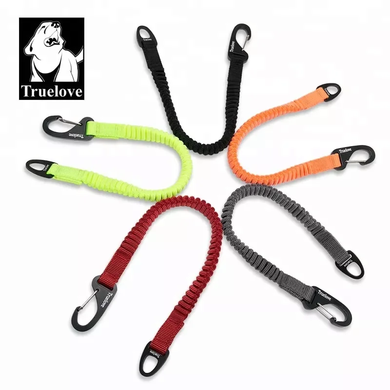 Truelove Short Bungee Leash Nylon Leash for Dog Collar Extension Retractable for All Breed Training 1005004309740382
