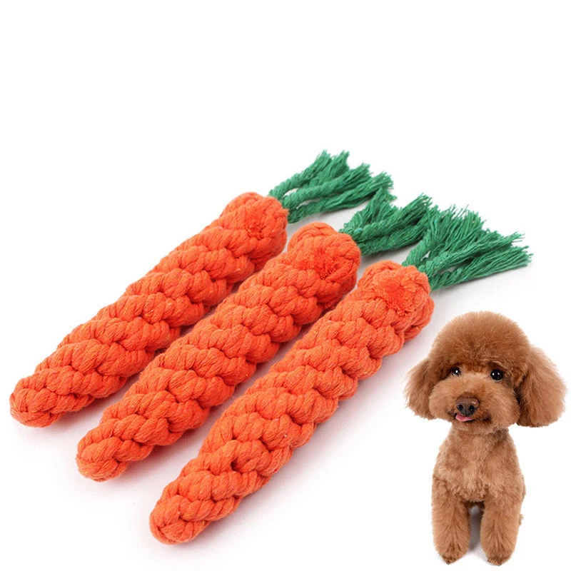 Pet Dog Toys Cartoon Animal Dog Chew Toys Durable Braided Bite Resistant Puppy Molar Cleaning Teeth 1005004344162965
