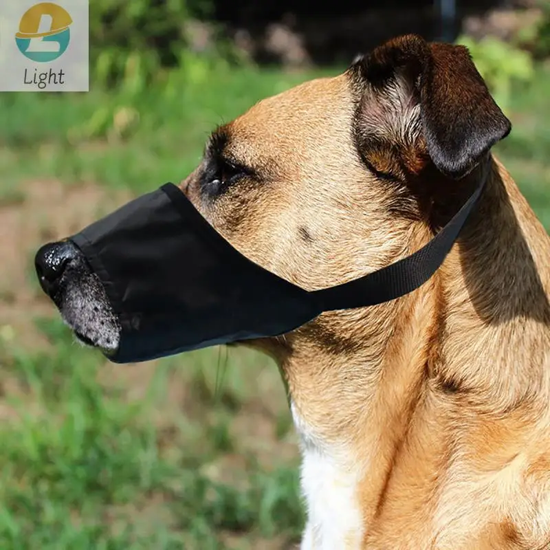 Dog Muzzle 5Sizes Anti-Biting Anti-Barking Pet Adjustable Anti-Chewing Mouth Cover for Small Medium 1005004363811297