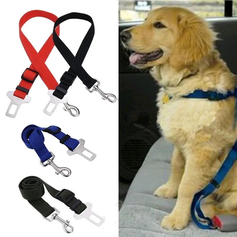 Car Seat Belt Pet Dog Leash Adjustable Lead Leash Safety Travel Clip Puppy Collar Leash Pet 1005004468704652