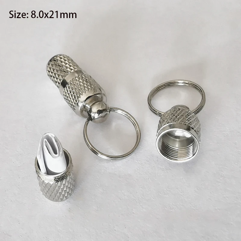 Dog Cat Storage Tube Anti Lost Address Label Pet Name Address ID Tags Mini Metal Collar Tube 1005004477476480