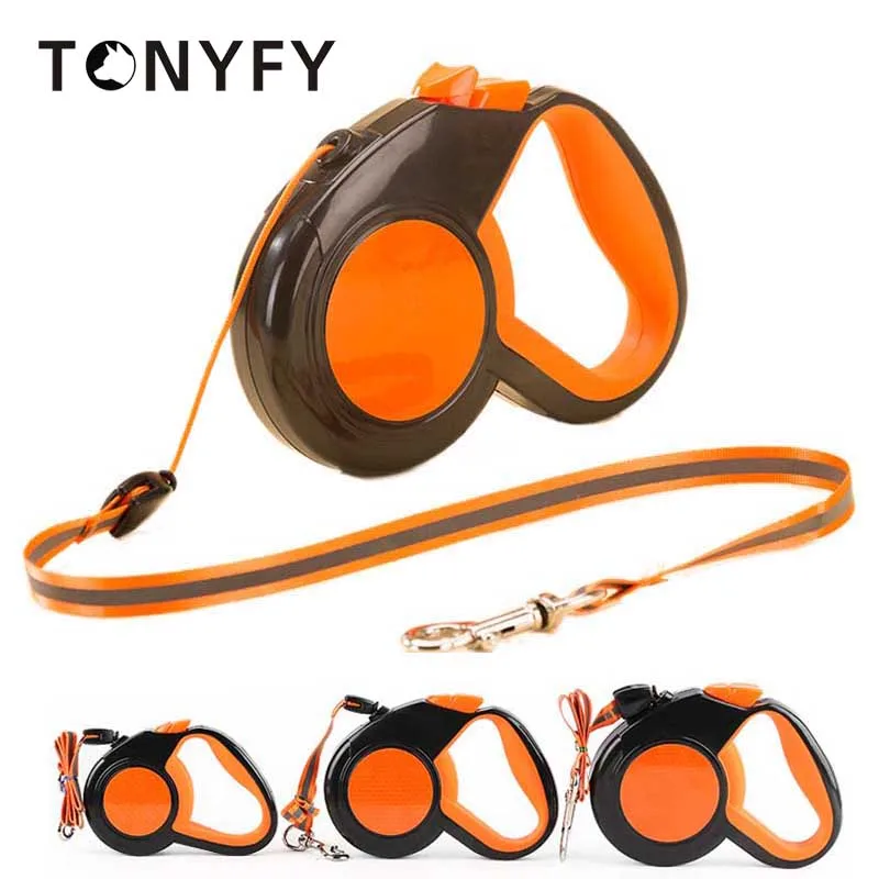 Automatic Retractable Dog Leash 3M/5M/8M Dog Chain Accessories Walking Running Reflective Traction 1005004532688247